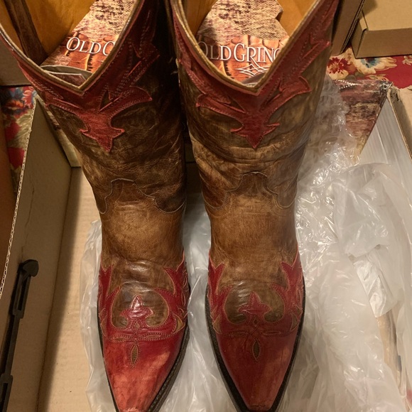 Old Gringo Western Boots Red Tan 7 - Picture 2 of 5